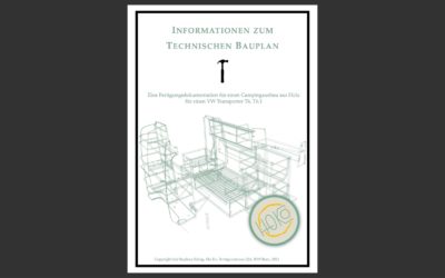 Bauplan für den Holz Innenausbau im Selbstbau mit dem Beispiel eines VW T6