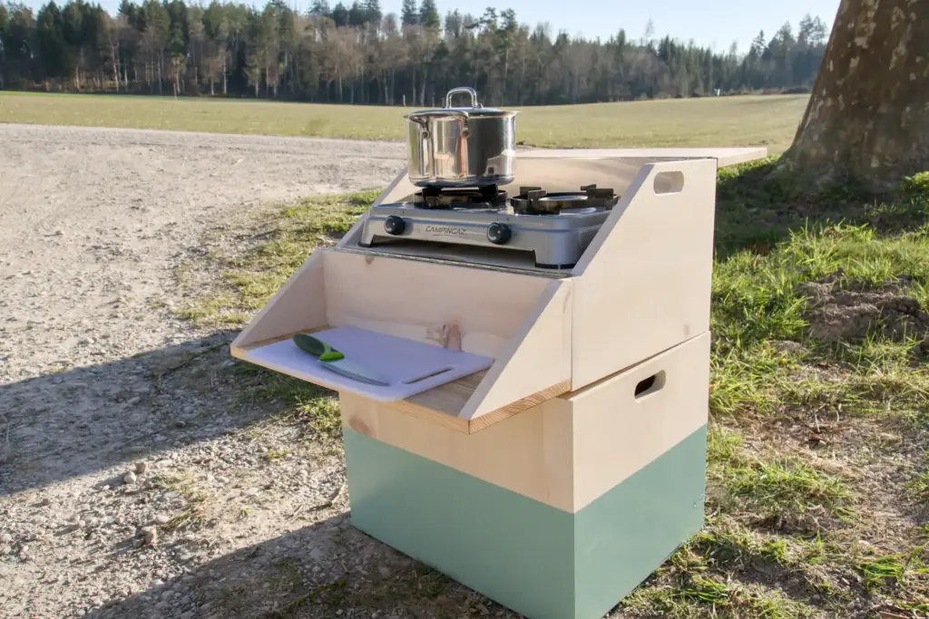 campingküche-holz