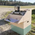 campingküche-holz